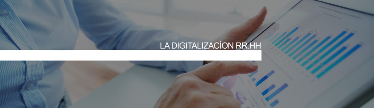 La digitalizacíon del departamento de recursos humanos