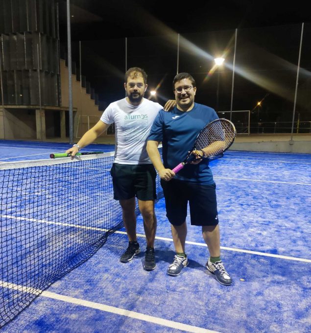 Nuestros aTurneros Pablo y Alberto: Profesionales del tenis