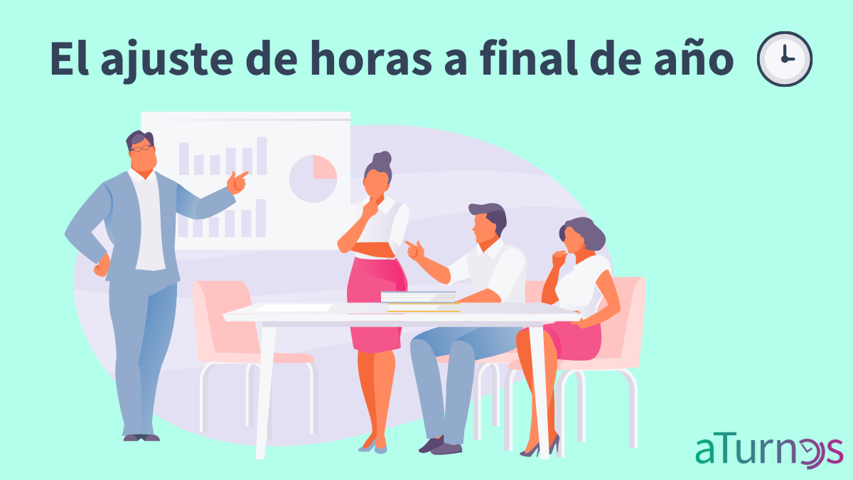 Ajuste de horas final de año