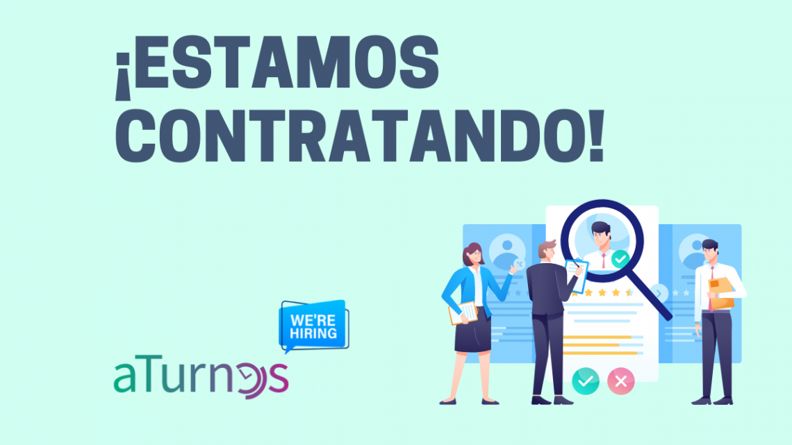 ¡Estamos contratando!