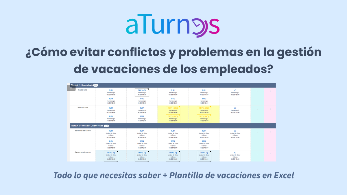 Cómo evitar conflictos en la gestión de vacaciones de empleados