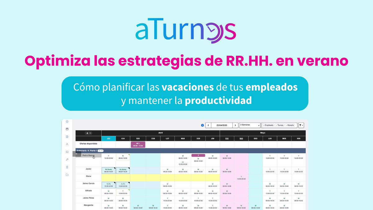 Planifica las vacaciones de tus empleados y optimiza las estrategias de RRHH