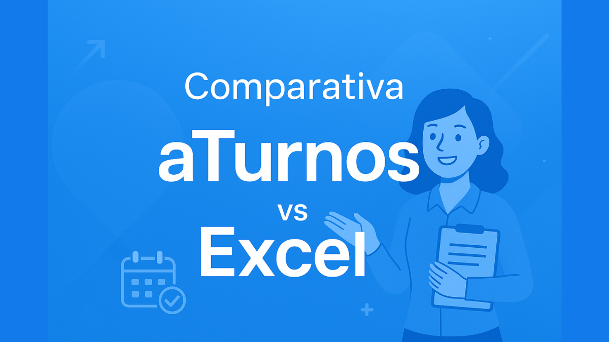 Comparativa entre aTurnos y Excel para una planificación de turnos de trabajo y gestión de personal más eficiente en 2025