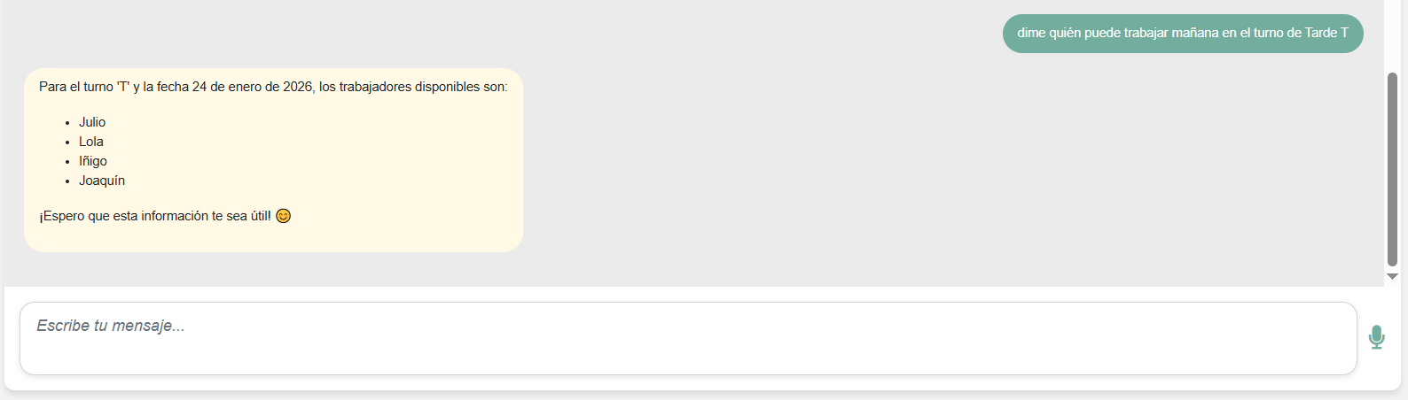 Software aTurnos para planificar y gestionar RRHH con IA 